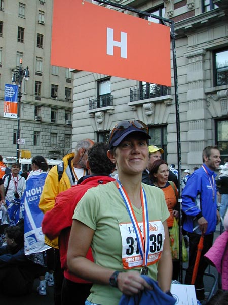 a proud finish smile